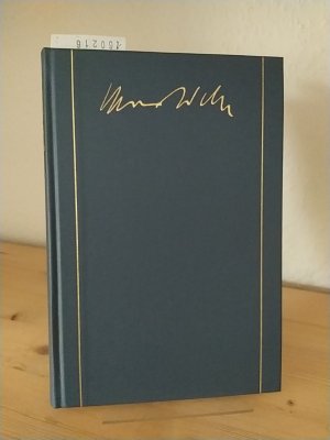 Wirtschaft und Gesellschaft. Die Wirtschaft und die gesellschaftlichen Ordnungen und Mächte. Nachlaß. [Von Max Weber]. Teilband 5: Die Stadt. Herausgegeben […]