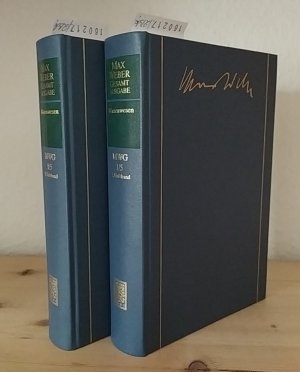 Börsenwesen. Schriften und Reden 1893-1898. [Von Max Weber]. 2 Bände. - Erster und zweiter Halbband. Herausgegeben von Knut Borchardt in Zusammenarbeit […]