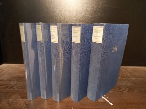 Friedrich Hebbel. Werke. Band 1 bis 5 komplett. [Herausgegeben von Gerhard Fricke, Werner Keller und Karl Pörnbacher]. Band 1 und Band 2: Dramen; Band […]