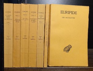 Euripide. Tome 1-6,2. Texte établi et traduit par Louis Meridier. (= Collection des Universités de France, Série grecque).