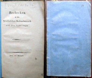 Berlocken an den Schillerschen Musenalmanach auf das Jahr 1797.