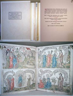 Canticum Canticorum. Faksimiledruck nach dem Exemplar der Bayerischen Staatsbibliothek in München. (= 34. Druck der Marées-Gesellschaft). - Numeriertes […]