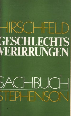 Geschlechts Verirrungen