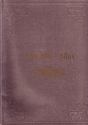 Eisenbahn Atlas 1880 Darstellung und Beschreibung sämtlicher Eisenbahnen Deutschlands und Österreich-Ungarns