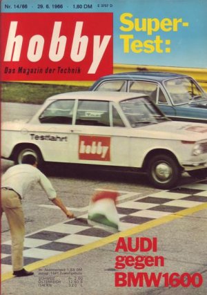 hobby Nr. 14/1966 29.06.1966 Audi gegen BMW 1600