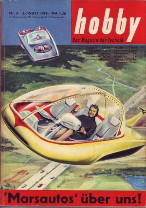 Hobby Marsautos über uns ! Nr.8 August 1958