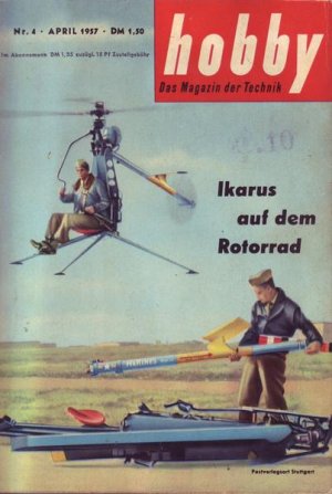 Hobby Ikarus auf dem Rotorrad April 1957 Nr.4