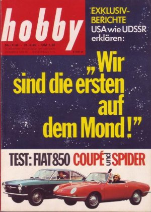 Hobby Wir sind die ersten auf dem Mond ! Nr.9/1965 21.04.1965