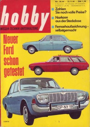 Hobby Neuer Ford schon getestet Nr.20/1964 23.09.1964