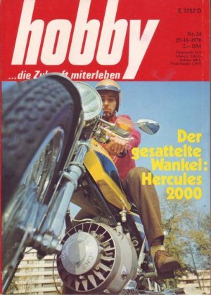 Hobby Nr.2425-11-1970 - Der gesattelte Wankel: Hercules 2000