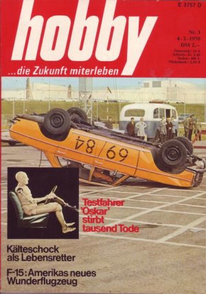 Hobby Nr.34-2-1970 - Testfahrer „Oskar“ stirbt tausend Tode