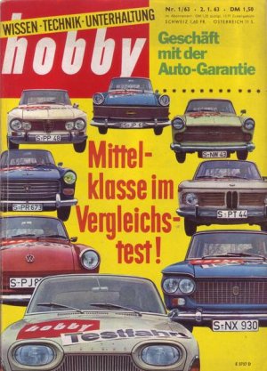 Hobby Mittelklasse im Vergleichstest Nr,1/1963 02.01.1963