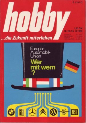 Hobby Europa-Automobil-Union Wer mit wem ? Nr. 26/1968 24.12.1968