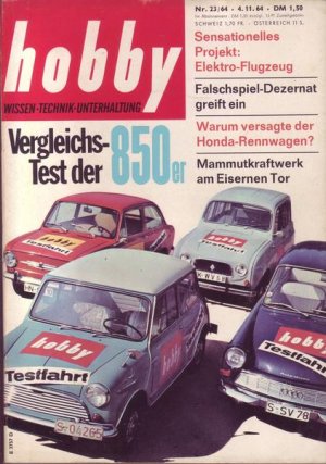 Hobby Vergleichs-Test der 850er Nr.23/1964 04.11.1964