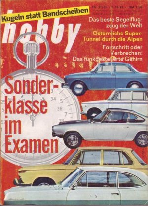 Hobby Sonderklasse im Examen Nr. 21/1963 09.10.1963