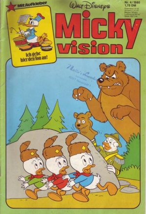 gebrauchtes Buch – Walt Disney – Mickyvision Nr. 04/1980