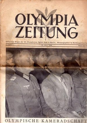 Olympia Zeitung Nummer 01 21.07.1936