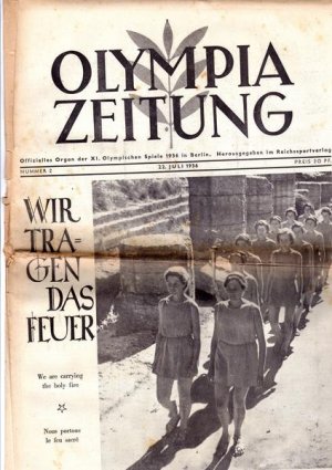 Olympia Zeitung Nummer 02 22.07.1936