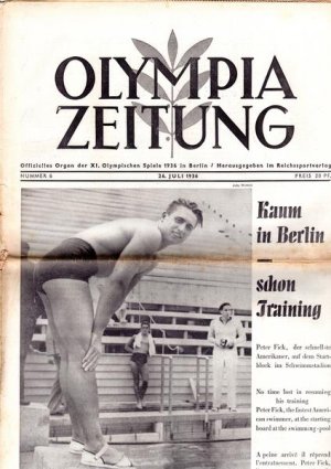 Olympia Zeitung Nummer 06 26.07.1936