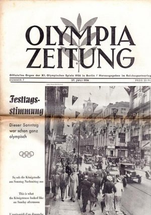 Olympia Zeitung Nummer 07 27.07.1936