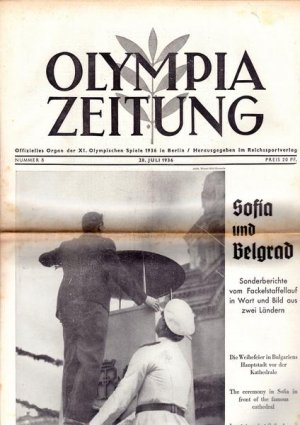 Olympia Zeitung Nummer 08 28.07.1936