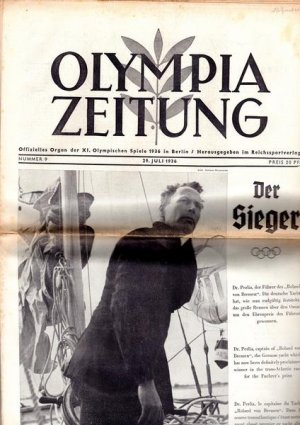 Olympia Zeitung Nummer 09 29.07.1936