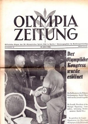 Olympia Zeitung Nummer 10 30.07.1936