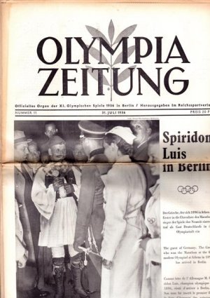 Olympia Zeitung Nummer 11 31.07.1936