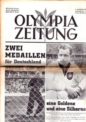 Olympia Zeitung Nummer 15 04.08.1936