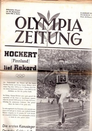 Olympia Zeitung Nummer 19 08.08.1936