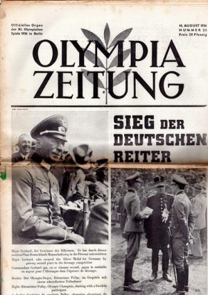 Olympia Zeitung Nummer 25 14.08.1936