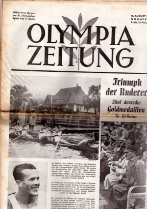 Olympia Zeitung Nummer 26 15.08.1936