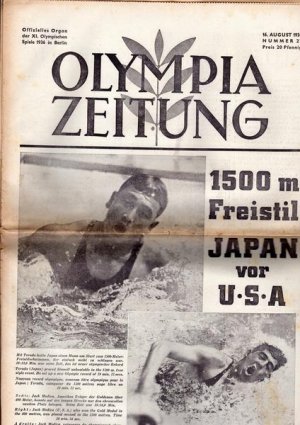 Olympia Zeitung Nummer 27 16.08.1936