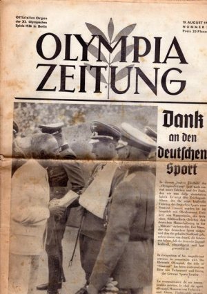 Olympia Zeitung Nummer 30 19.08.1936