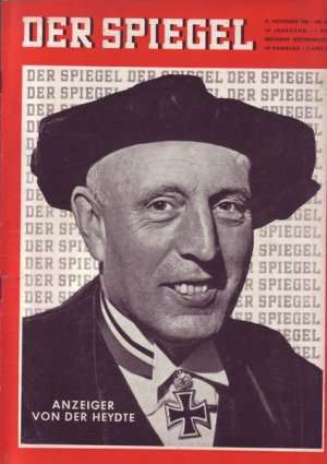 antiquarisches Buch – Claus Jacobi, Johannes K – Der Spiegel Nr. 47/1962 21.11.1962 Anzeiger von der Heydte