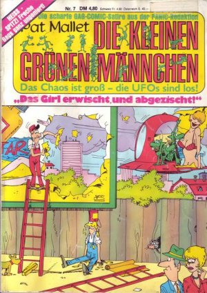 GAG-Comic-Album Nr. 07 Die kleinen grünen Männchen „Das Girl erwischt und abgezischt!“