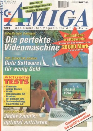 Amiga Nr. 07/1994 Die perfekte Videomaschine