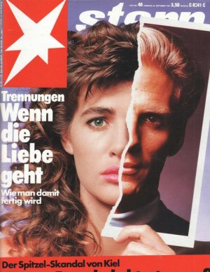 Stern Nr. 40/1987 24.09.1987 Trennungen Wenn die Liebe geht Wie man damit fertig wird