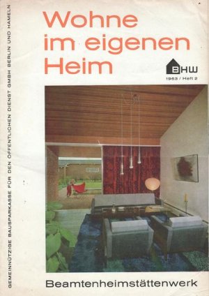 BHW Heft 2/1963 Wohne im eigenen Heim