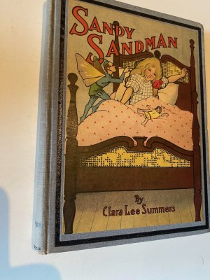 Sandy Sandman mit mehrere Farb und S/W illustrationen illustrated by Mae Herrick Scannell