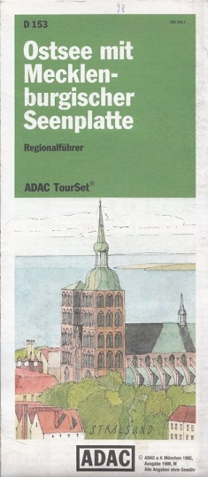 gebrauchtes Buch – Ostsee mit Mecklenburgischer Seenplatte - Regionalführer - ADAC TourSet D 153