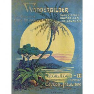 Ernst Haeckels Wanderbilder - Die Naturwunder der Tropenwelt Ceylon und Insulinde Nach eigenen Aquarellen und Ölgemälden