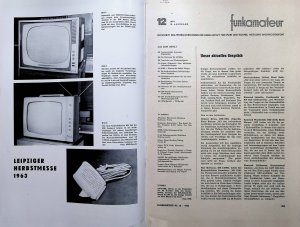 antiquarisches Buch – Funkamateur 12. Jahrgang 12 1963