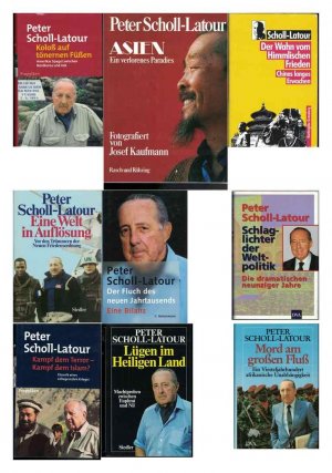 9 x Peter Scholl-Latour: Koloß auf tönernen Füßen. Der Wahn vom Himmlischen Frieden. Eine Welt in Auflösung. Fluch des neuen Jahrtausends. Kampf dem Terror […]