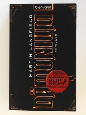 gebrauchtes Buch – Martin Langfield – Dämonium