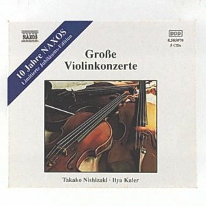 Grosse Violinkonzerte - 5 CDs