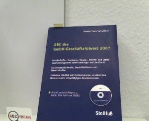 ABC des GmbH-Geschäftsführers 2007