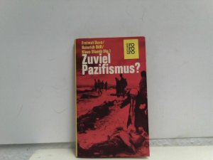 gebrauchtes Buch – Duve, Freimut Heinrich Böll und Klaus Staeck  – Zuviel Pazifismus?