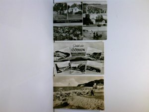 antiquarisches Buch – 3 AK Göhren (Rügen); 2x Mehrbild, 1x Strandpartie (ungelaufen 1961); Mehrbild gelaufen 1960/1988; Konvolut