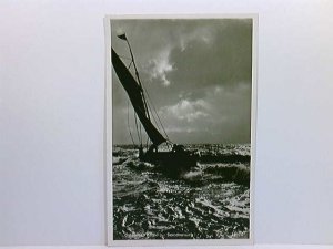AK Ostseebad Kolber, Seestimmung; Segelboot; ungelaufen, ca. 1920